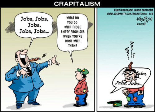 Konopacki crapitalism Cartoon