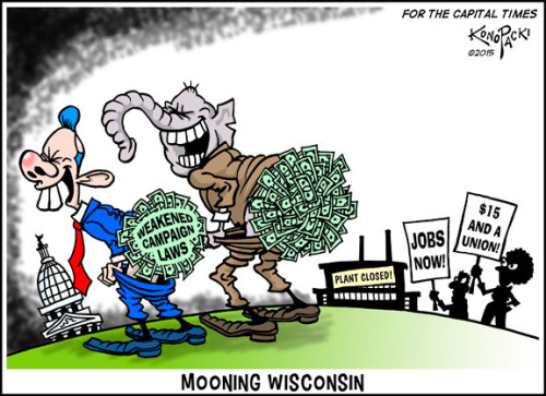 Mooning Wisconsin 