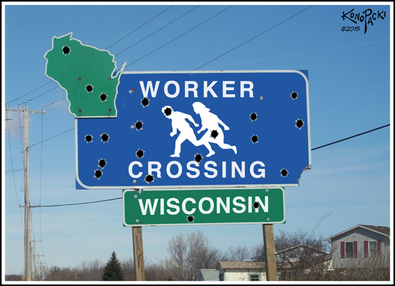 WORKER crossing