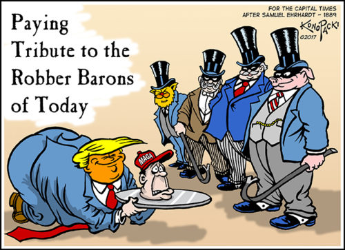 Robber Barons of Today | Huck/Konopacki Cartoons