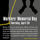 Worker Memorial Day, 2022