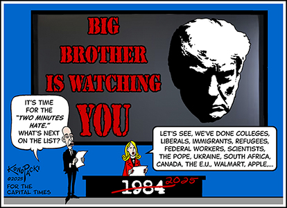 Capital Times Cartoons for 2025